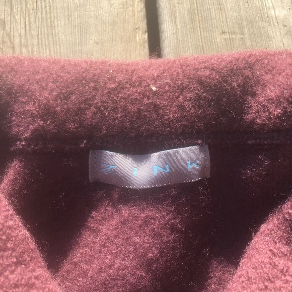 Vintage Zink Woman’s Medium Wool Purple Jacket - Picture 2 of 7